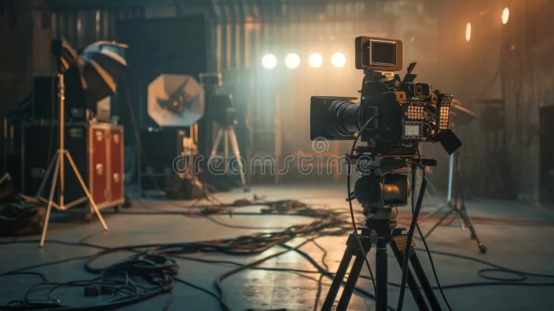 暗网萝莉传媒专业拍摄设备展示